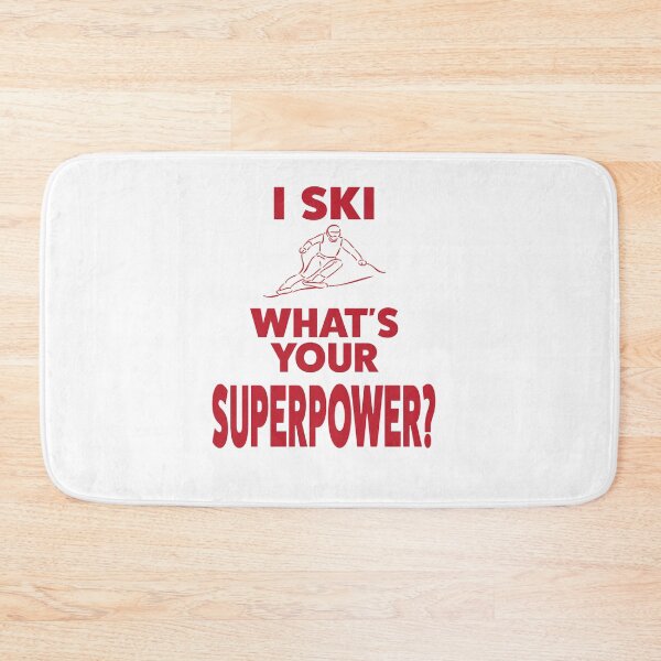 Item preview, I Ski What's Your Superpower Funny Skiing Tshirt  designed and sold by styleagenda.