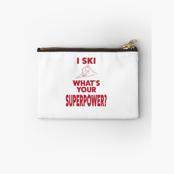 Item preview, I Ski What's Your Superpower Funny Skiing Tshirt  designed and sold by styleagenda.