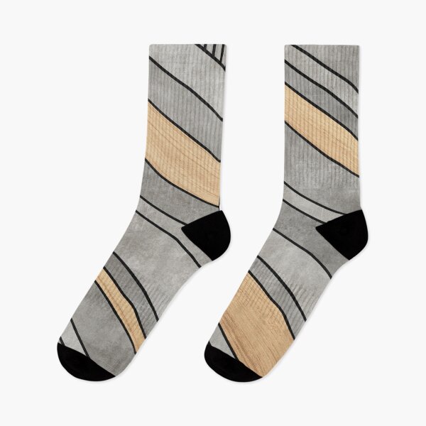 Item preview, Abstract Chevron Pattern - Concrete and Wood designed and sold by Zoltan Ratko.