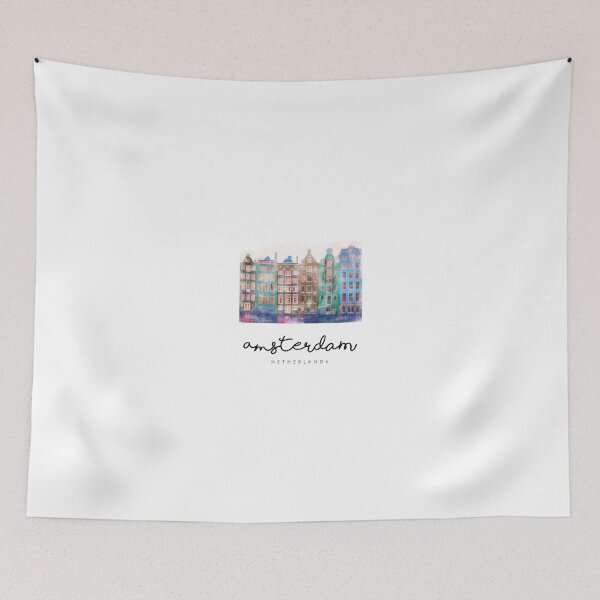 Item preview, AMSTERDAM HOUSES NETHERLANDS MINIMALIST DESIGN EUROPE  designed and sold by Tropical Blood.