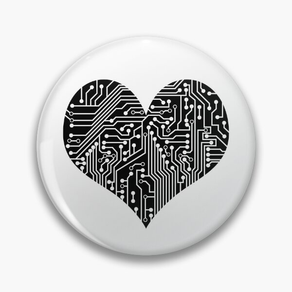 Item preview, Modern Black and White Cybernetic Circuit Board Pattern designed and sold by bexilla.