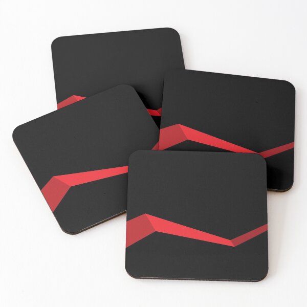 Item preview, Black Red Zig-Zag Motif designed and sold by Zern Liew.