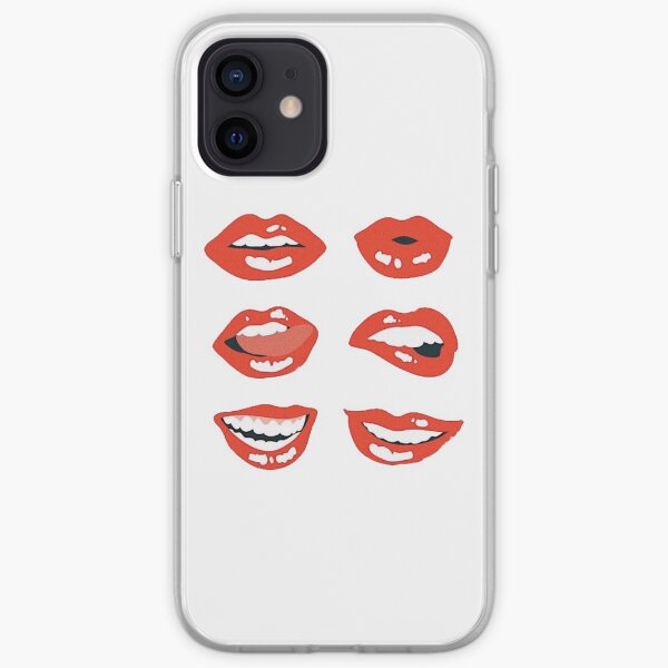 Variété de lèvres Coque souple iPhone