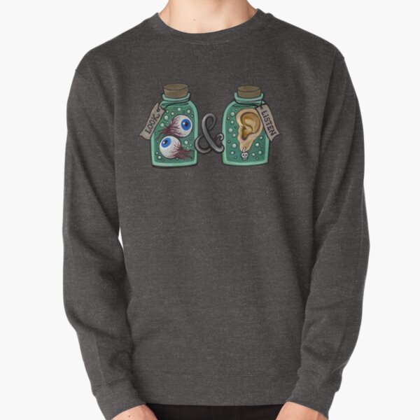 Look and Listen Pullover Sweatshirt