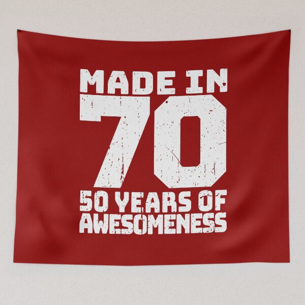 Item preview,  Vintage 50th Birthday, Made in 1970 Bday designed and sold by MagicBoutique.
