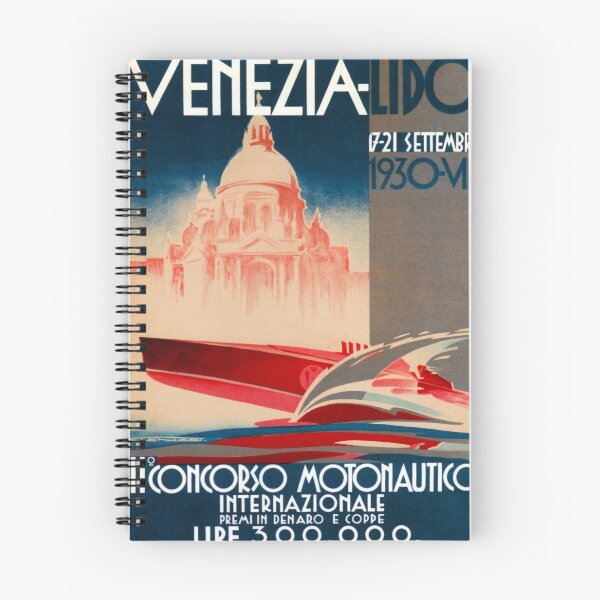 Item preview, Venezia-Lido vintage travel poster designed and sold by stickart-marek.
