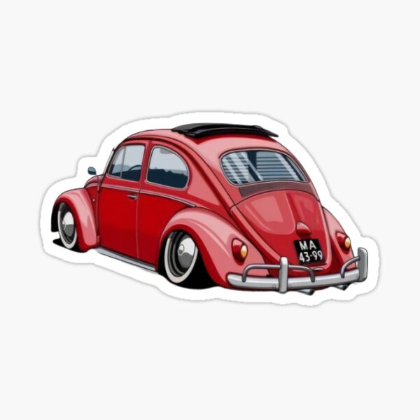 Vw Bug Stickers Redbubble 