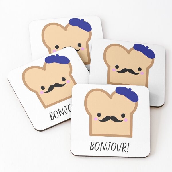 Item preview, French Toast Shirt Cute Kawaii Toast Francophile Gifts Funny Food designed and sold by mariekawaii.