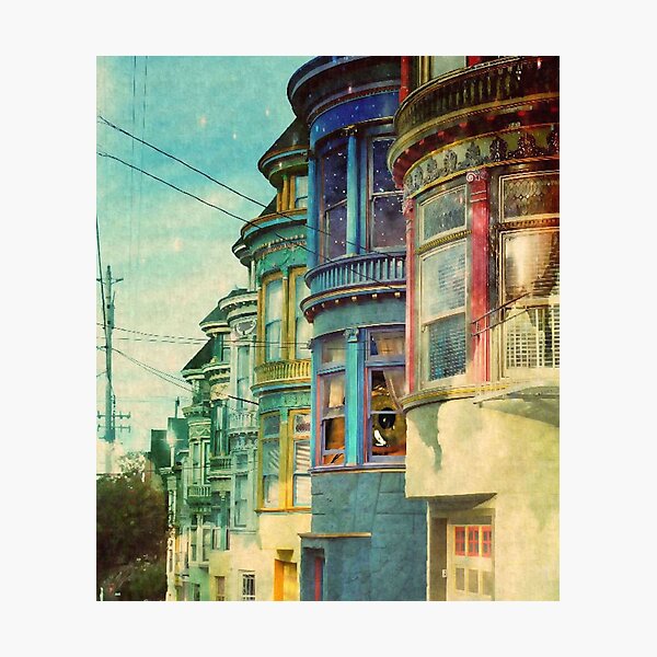 Behind the window Photographic Print