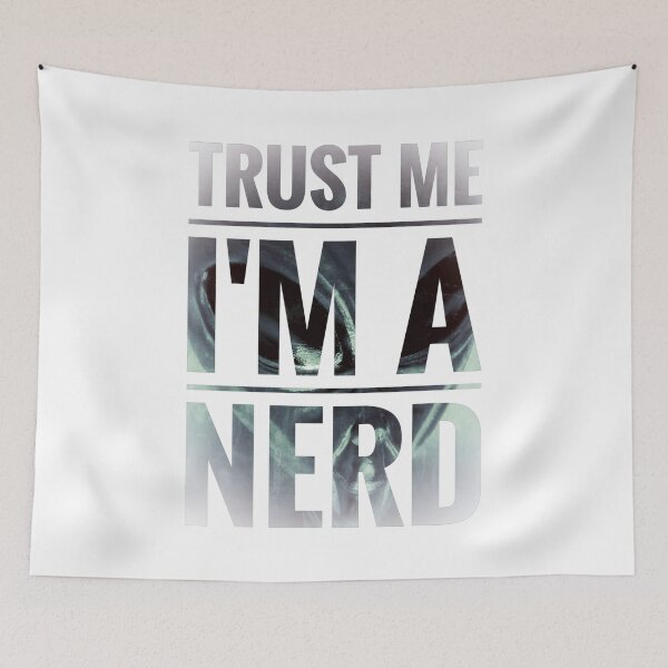 Item preview, Trust Me I"m a Nerd - Faded Alien Eye designed and sold by gphotobox.