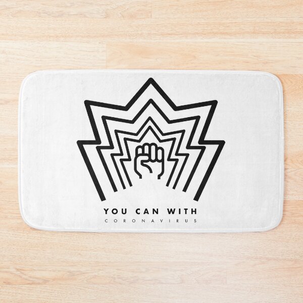 Item preview, YOU CAN WITH CORONAVIRUS - MINIMALIST DESIGN -message encouraging  designed and sold by Tropical Blood.