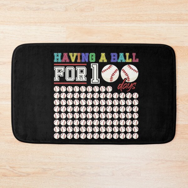 Item preview, Having A Ball For 100 Days Of School - Baseball Coach Fan Teacher designed and sold by Dressed For  Duty.