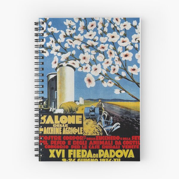Item preview, Salone dela machine agricole vintage travel poster designed and sold by stickart-marek.