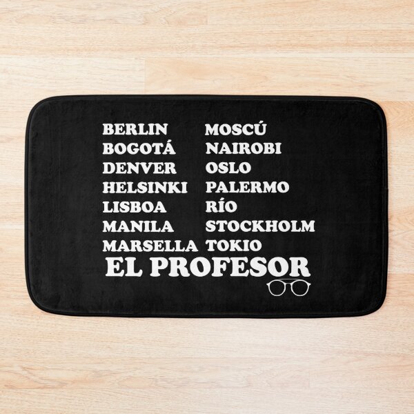Item preview, Berlin, Tokio, El Profesor, Rio, Palermo, Nairobi designed and sold by HighCiti.
