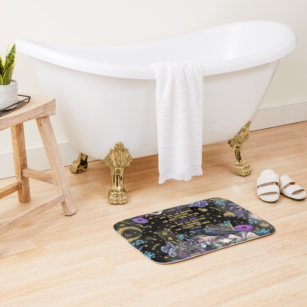 Item preview, Bath Mat designed and sold by eviebookish.