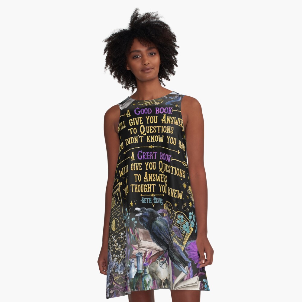 Item preview, A-Line Dress designed and sold by eviebookish.