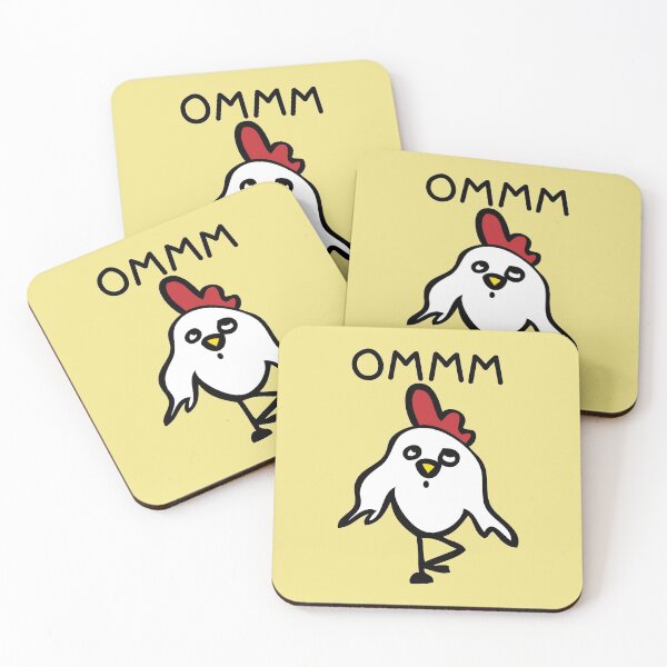Item preview, Funny yoga chicken designed and sold by spontania.