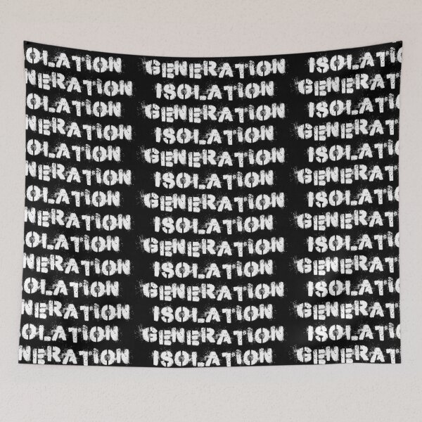 Item preview, Generation Isolation White on Black designed and sold by Logo-A-GoGo.