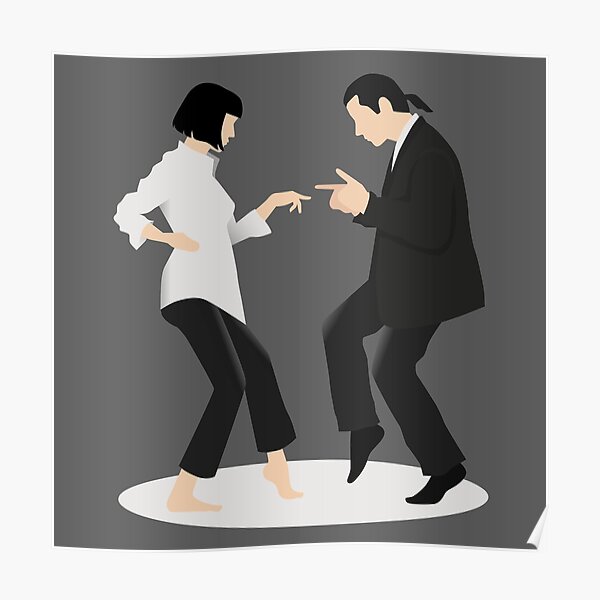 Pulp Fiction | Dancing #2 Poster