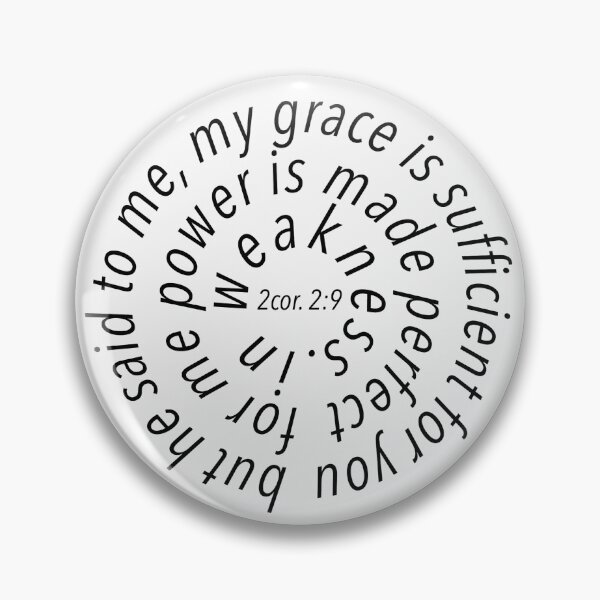 Item preview, 2 corinthians 2:9 designed and sold by Caroline Tatko.