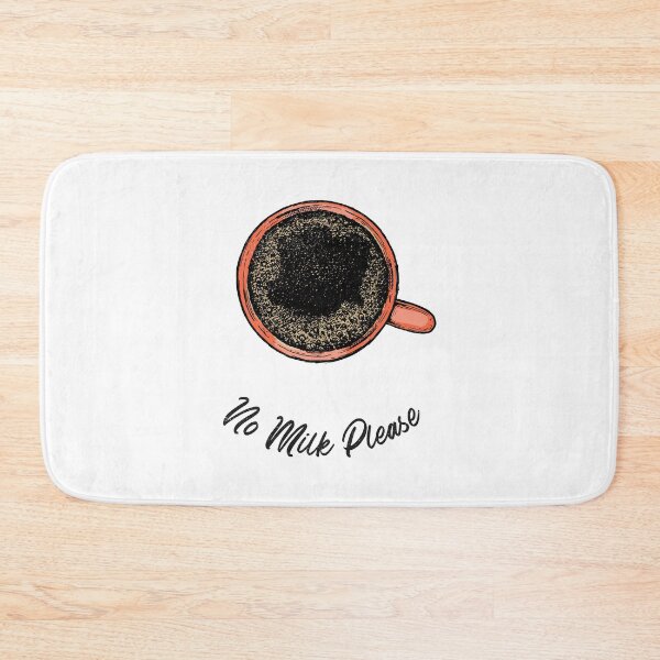 Item preview, No Milk Please Coffee Espresso Fan designed and sold by RareLoot19.