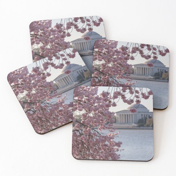 Item preview, Blossoms Framing Jefferson Memorial  designed and sold by Joy Goldman.