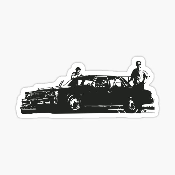 B-Boys Police Car Sticker