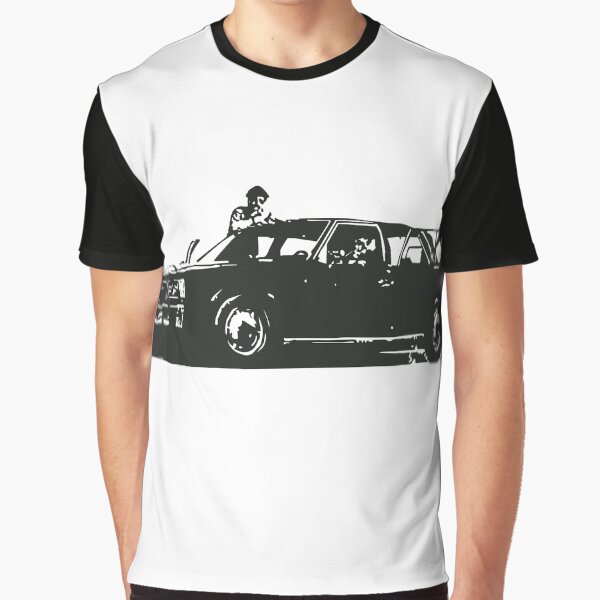 B-Boys Police Car Graphic T-Shirt