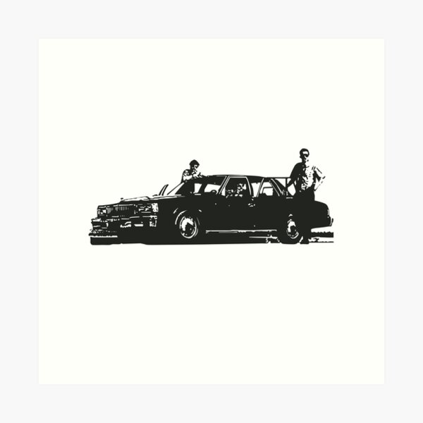 Voiture de police B-Boys Impression artistique