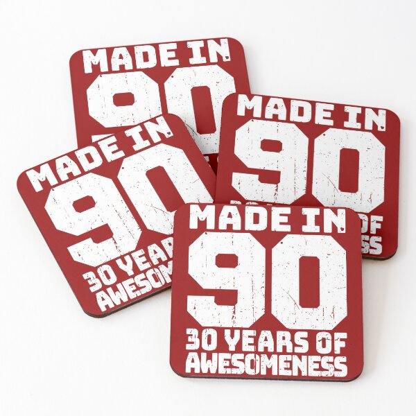 Item preview, Vintage 30th Birthday, Made in 1990 Bday designed and sold by MagicBoutique.