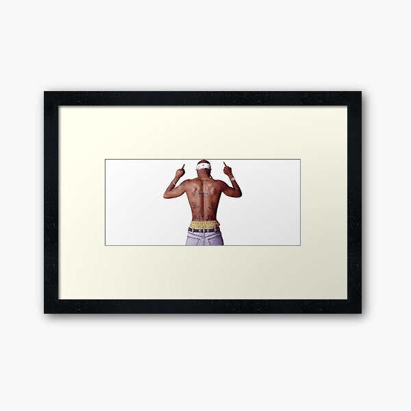 2pac ( tupac ) Framed Art Print