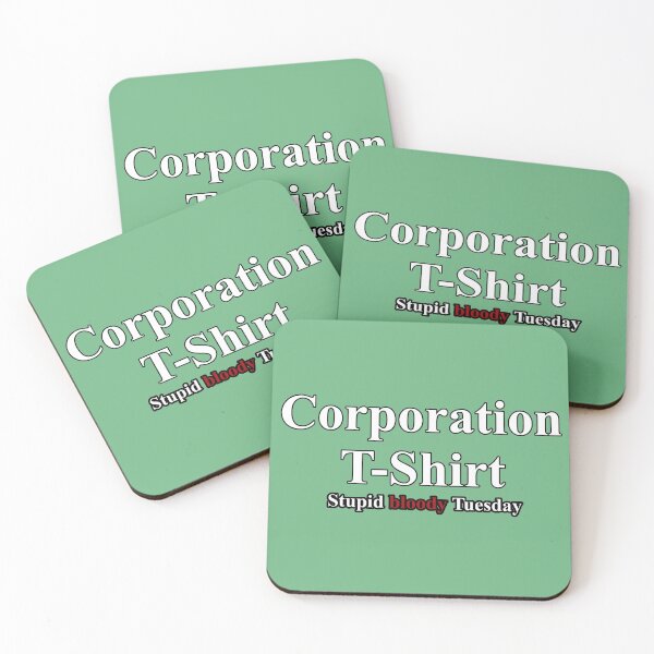 Item preview, I am the Walrus - Corporation T-Shirt Stupid Bloody Tuesday designed and sold by marauders42.