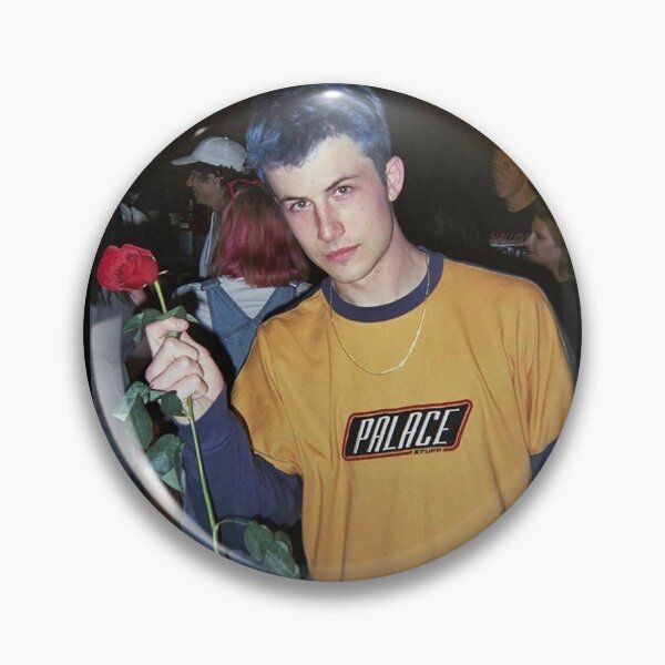 Dylan Minnette Rose Poster Pin