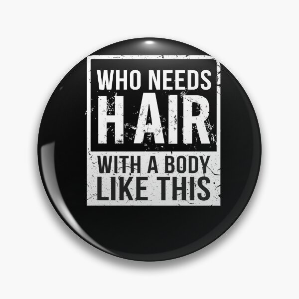 Item preview, Who Needs Hair Bald Head Baldy Hair Little Hair designed and sold by MooonTees.