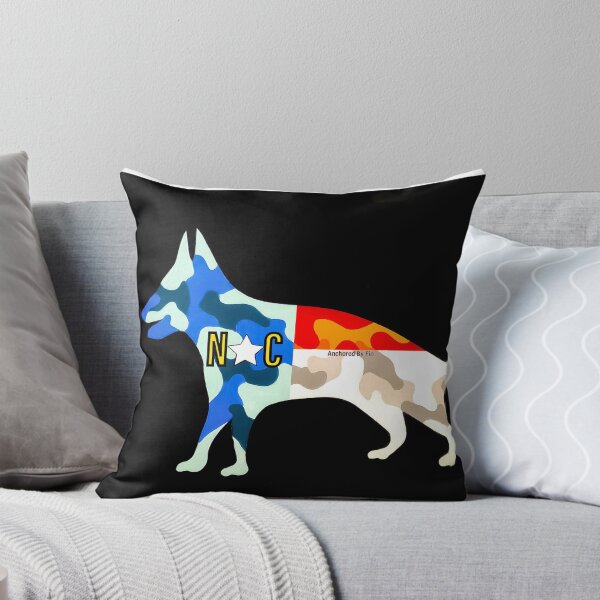Item preview, Camo NC flag German Shepherd  designed and sold by barryknauff.