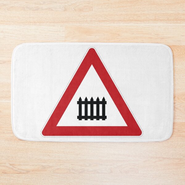 Item preview, Restricted level crossing traffic sign designed and sold by Alltag in Deutschland.