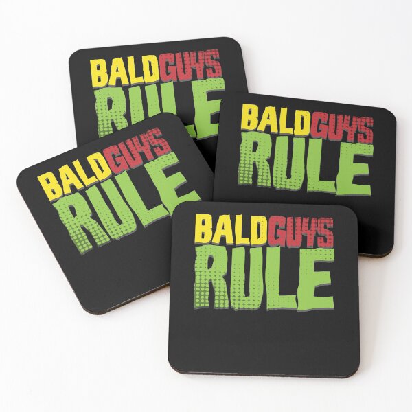 Item preview, Bald Guys Rule Bald Bald Hair Funny Hair designed and sold by MooonTees.