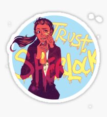 Trust Sherlock Sticker