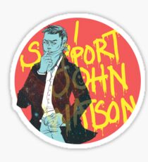 I support John Watson Sticker