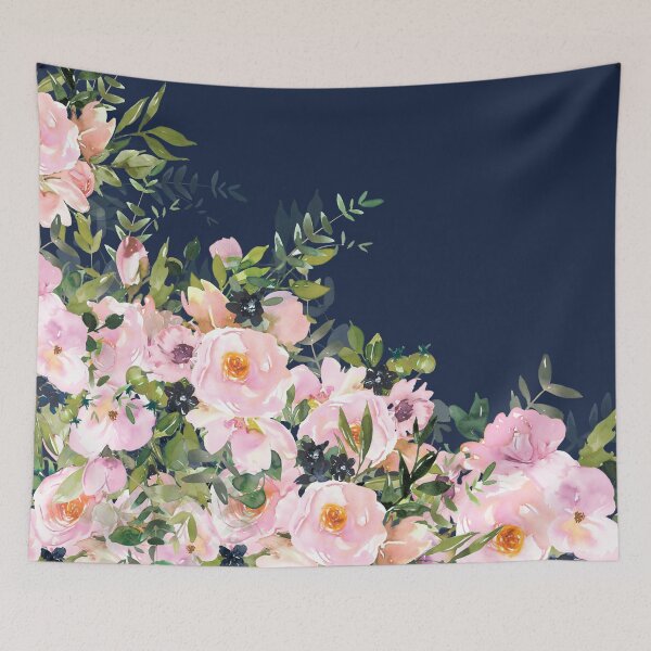 Item preview, Copy of Floral Watercolor Roses, Green and Pink designed and sold by meggydesigns.