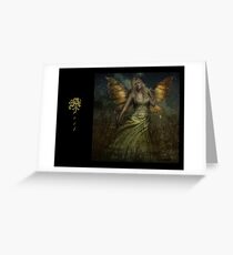 April Fairy Greeting Card
