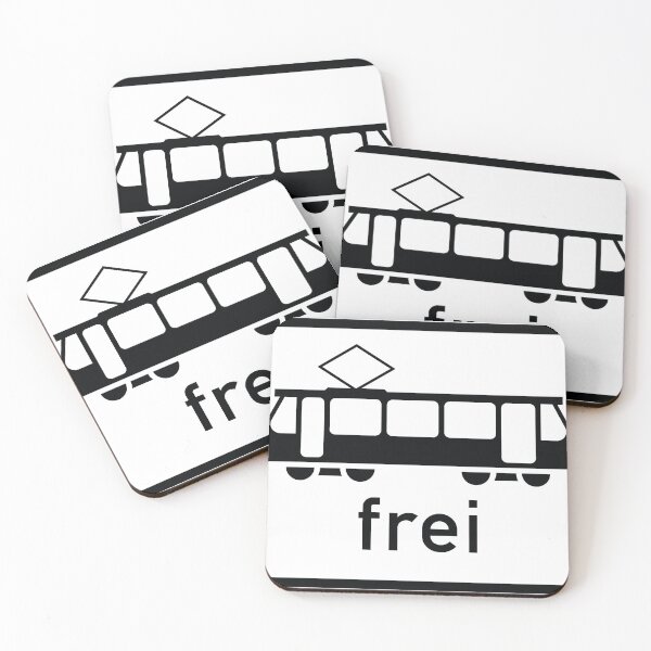 Item preview, Tram free traffic sign designed and sold by Alltag in Deutschland.