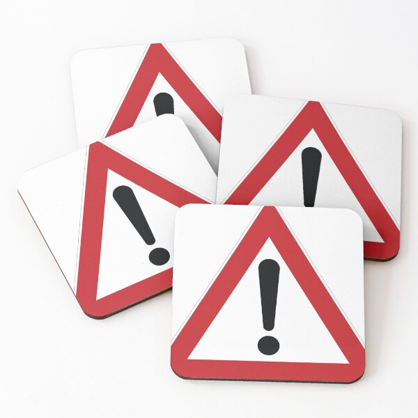 Aperçu de l'œuvre Panneau de signalisation de danger créée et vendue par Alltag in Deutschland.