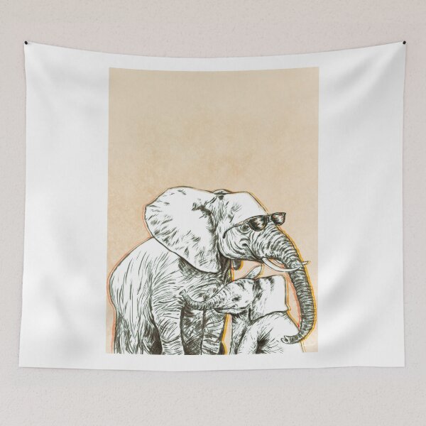 Item preview, Rocking Elephants designed and sold by NihatgokceNart.