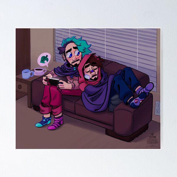 Item preview, Marvin and Jackie  designed and sold by Aspendrawaw.