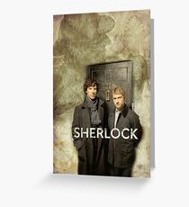 BBC Sherlock Greeting Card