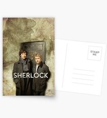 BBC Sherlock Postcards