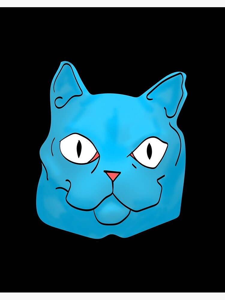 blue fat cat