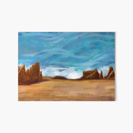 Mesa Rocks Art Board Print