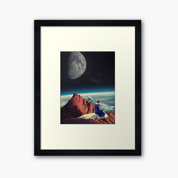 Those Evenings Framed Art Print